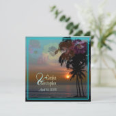 INVITATION SOLEIL HAÏEN/PLAGE/LUAU/INVITATIONS (Debout devant)
