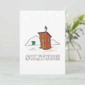 Invitation Solitude (Debout devant)