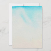 Invitation Solstice été Sunflower Sun Wiccan Litha Party (Dos)