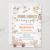 Invitation Some Bunny a une fête Fête d'anniversaire de Pâque (Devant)