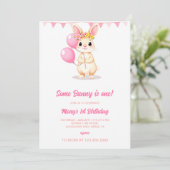 Invitation Some Bunny est une invitation, Some Bunny tourne (Debout devant)