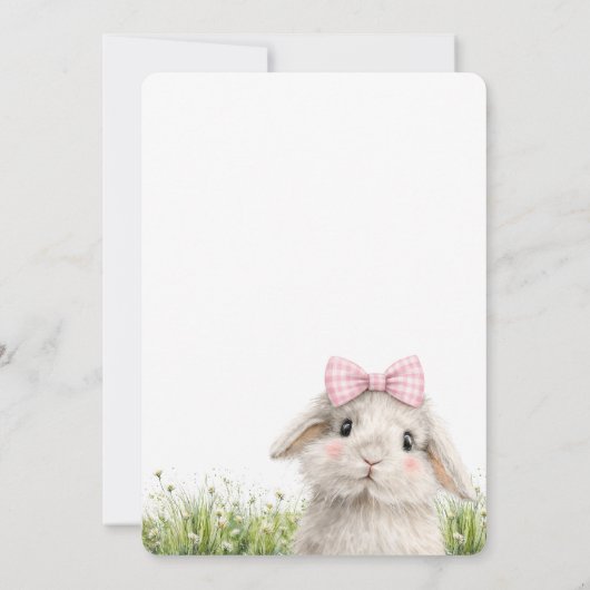 Invitation Some Bunny First Birthday  (Dos)