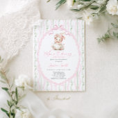 Invitation Some Bunny Is On The Way Baby Shower Girl