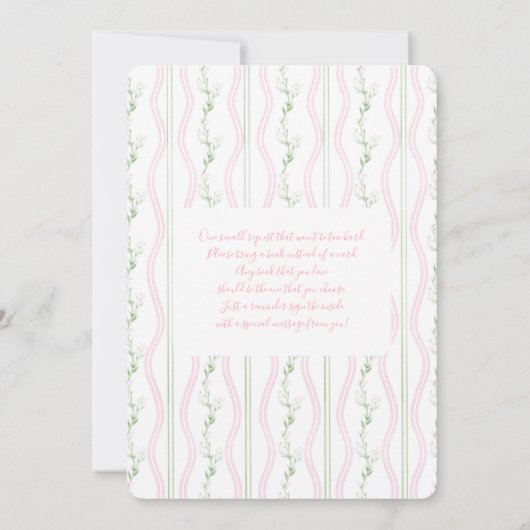 Invitation Some Bunny Is On The Way Baby Shower Girl (Dos)