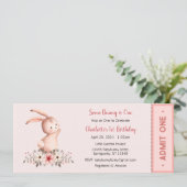 Invitation Some Bunny is One Invitation, Bunny One Party, 1er (Debout devant)