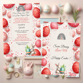 Invitation Some Bunny Loves Me Egg Hunt Little Kids Spring