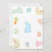 Invitation Some Bunny So Hoppy To Be Four Pastel Birthday (Dos)