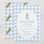 Invitation Somebunny Baby Shower (Devant / Derrière)
