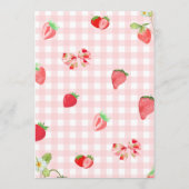 Invitation Someone Berry Sweet Baby Shower | Nommer l'animal  (Dos)