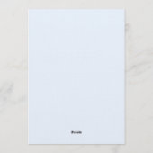 Invitation Something Blue before I Do Bridal Shower (Dos)