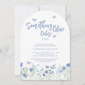 Invitation Something Blue Before I Do Bridal Shower Arch (Devant)
