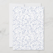 Invitation Something Blue Before I Do Elegant Bridal Shower  (Dos)