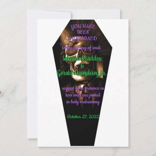 Invitation Sommé (Devant)