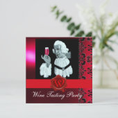 INVITATION SOMMELIER PARTIE DE DÉGUSTATION DE VIN SCELLÉ À LA (Debout devant)