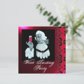 Invitation SOMMELIER SOIRÉE DE DÉGUSTATION DE VIN Damas, Cham (Debout devant)