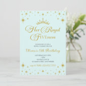 Invitation Son Altesse Fiveness Princesse d'Or 5e Anniversair (Debout devant)