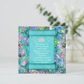 Invitation Son Altesse Royale la princesse (Debout devant)