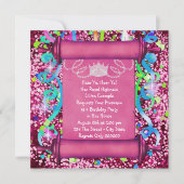 Invitation Son Altesse Royale la princesse (Devant)