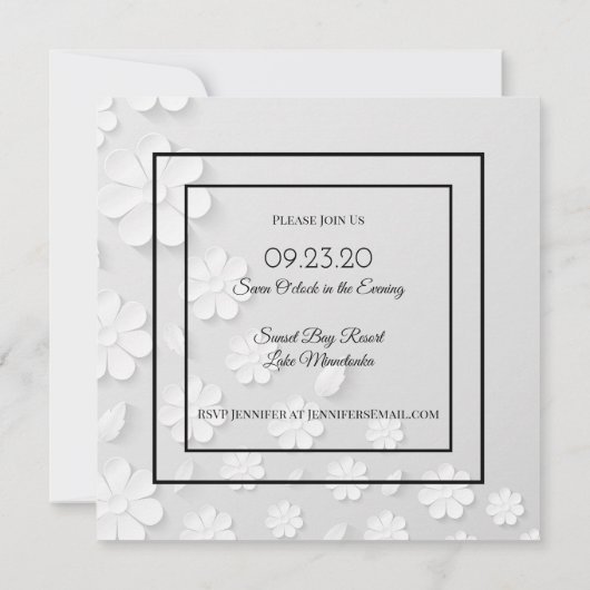 Invitation Son Bachelor & Hers Bachelor / Bachelorette (Dos)