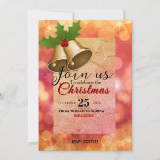 Invitation son de Noël