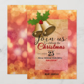 Invitation son de Noël (Devant / Derrière)