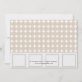 Invitation Son et sien douche moderne de couples de (Dos)