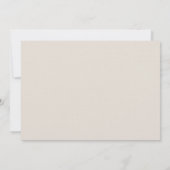 Invitation Son et sien Fête de la mariée de serviettes {vert} (Dos)