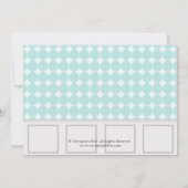Invitation Son et sien Fête de la mariée moderne de (Dos)