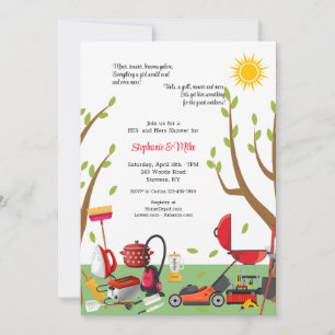 Invitation Son et son Wedding shower