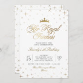 Invitation Son fief royal (Devant / Derrière)