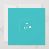 Invitation Son & Hers Bold et Light Names Mariage (Dos)