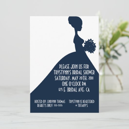 Invitation SON Invitation-NAVY (Debout devant)