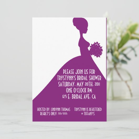 Invitation SON Invitation-POURPRE (Debout devant)