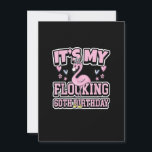 Invitation Son My Flocking 60th Birthday - 60.Geburtstag Frau<br><div class="desc">Funny Flamingo Gift for men,  Gift for women,  wife,  husband,  son,  daughter,  grandson,  granddaughter. Design Gift Idea for Birthday,  Christmas,  Anniversary,  Fathers day,  Mothers Day,  matching outfit men,  women,  father,  wife,  teacher.</div>