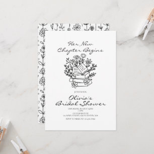 Invitation Son Nouveau Chapitre Commence Livre thématique Sal
