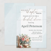 Invitation Son Prochain Chapitre Commence, Fête de Mariage de (Devant / Derrière)