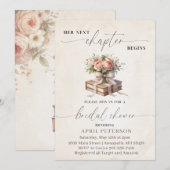 Invitation Son Prochain Chapitre Commence, Fête de Mariage de (Devant / Derrière)
