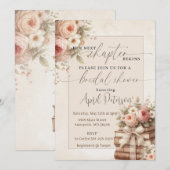 Invitation Son Prochain Chapitre Commence, Fête de Mariage de (Devant / Derrière)