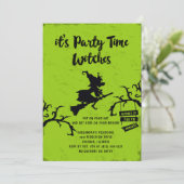 Invitation Son temps de fête sorcière l'Invitation du parti H (Debout devant)