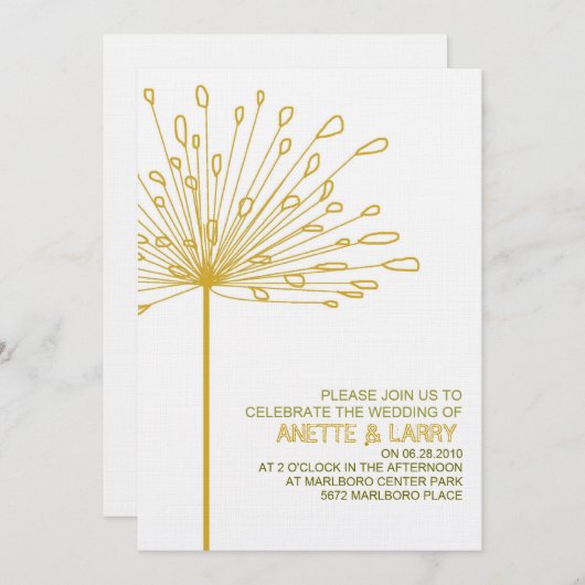 Invitation Sonora (Devant / Derrière)