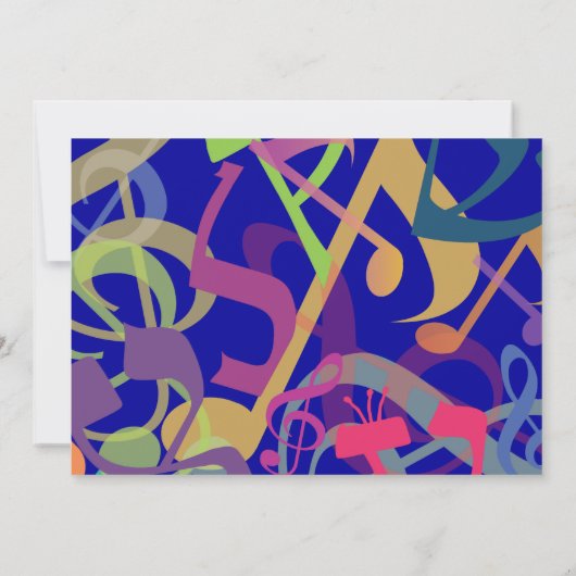 Invitation SONS DE L'Invitation TORAH Bat Bar Mitzvah (Dos)