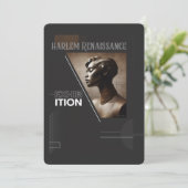 Invitation Sophisticated Harlem Renaissance Exhibition (Debout devant)