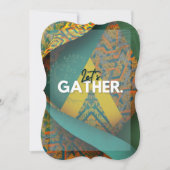 Invitation Sophisticated Luxury African Asian Caribbean (Devant)