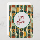 Invitation Sophisticated Soulful (Devant / Derrière)