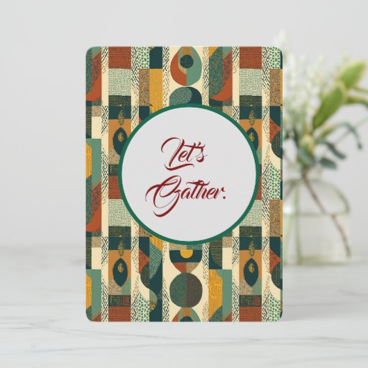 Invitation Sophisticated Soulful (Debout devant)