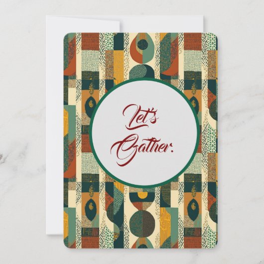 Invitation Sophisticated Soulful (Devant)