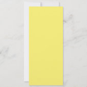 Invitation Sophistiqué Black and Yellow Engagement Party (Dos)