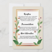 Invitation Sophistiqué classique et élégant (Devant)