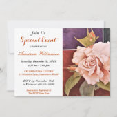 INVITATION SOPHISTIQUÉ SURPRISE PARTY (Devant)