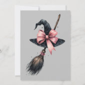 Invitation Sorcière Casquette Custome Adulte Halloween Party (Dos)